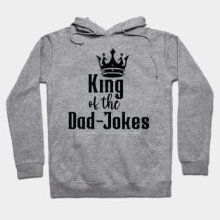 King of the Dad Jokes (for Light Shirts) Hoodie